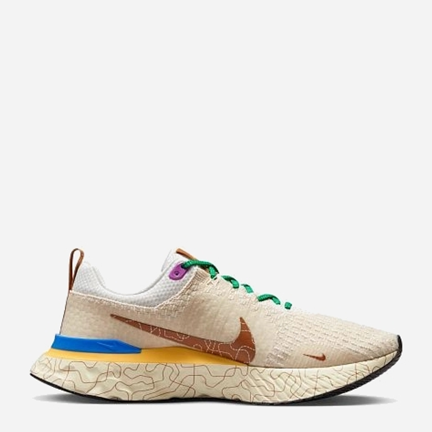 Buty sportowe męskie z siatki na platformie do kostki lekkie Nike React Infinity Run Fk 3 Prm DZ3025-001 43 (9.5US) 27.5 cm Beżowe (196153298835) - obraz 1