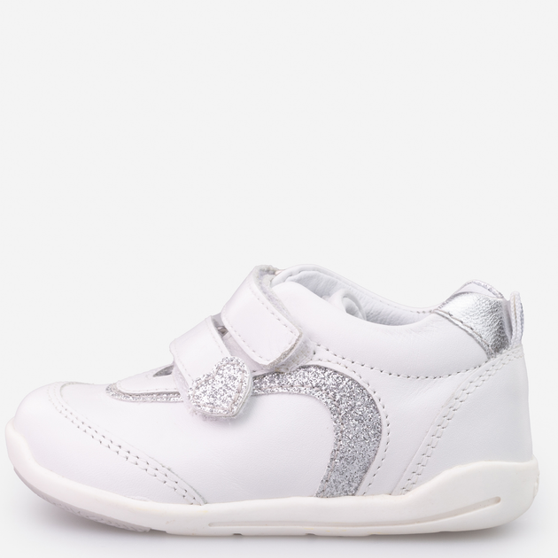 Buty sportowe dziecięce dla dziewczynki na rzepy Chicco 010.63512-300 22 14 cm Białe (8051182085912) - obraz 3