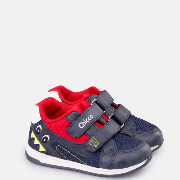 Buty sportowe chłopięce na rzepy Chicco 01065657000000-800 22 Granatowe (8051182181492) - obraz 2