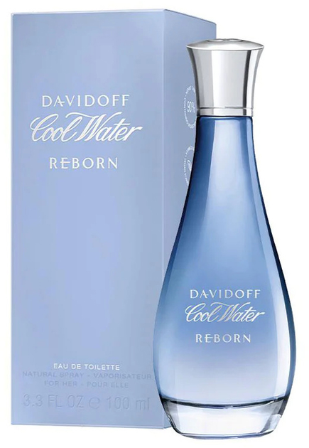 Woda toaletowa damska Davidoff Cool Water Reborn EDT W 100 ml (3616302038398) - obraz 1