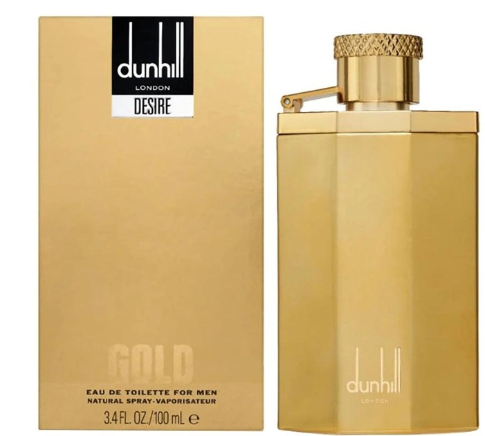 Туалетна вода Dunhill Desire Gold EDT M 100 мл (85715801968) - зображення 1