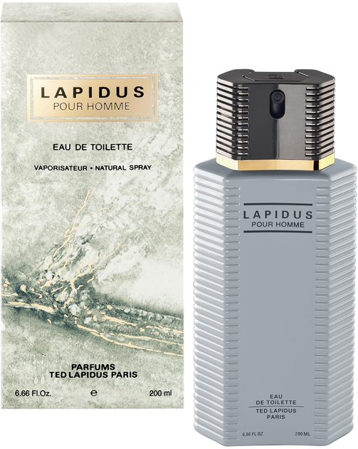 Woda toaletowa Ted Lapidus Lapidus pour Homme EDT M 200 ml (3355992008488) - obraz 1
