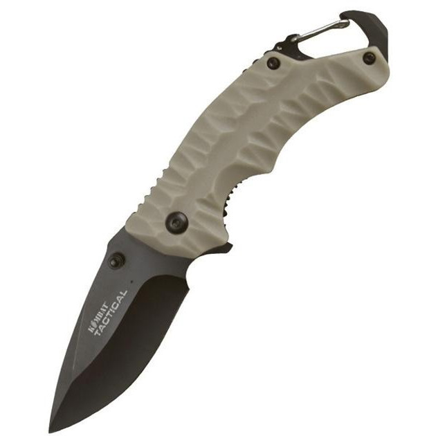 Нож Kombat UK Gator Lock Knife LGSS-E985 Бежевый (1000-kb-lgsse985-coy) - изображение 1