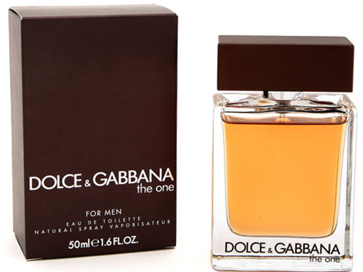 Woda toaletowa Dolce&Gabbana The One for Men EDT M 50 ml (737052036632) - obraz 1