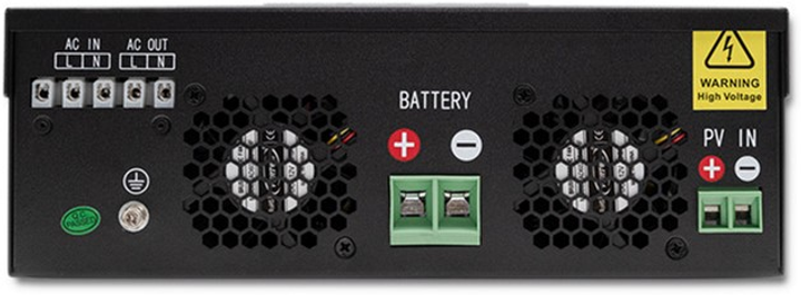 Гібридний інвертор Qoltec 2 кВА (1.5 кВт) 1-фазний (5901878538754) - зображення 3