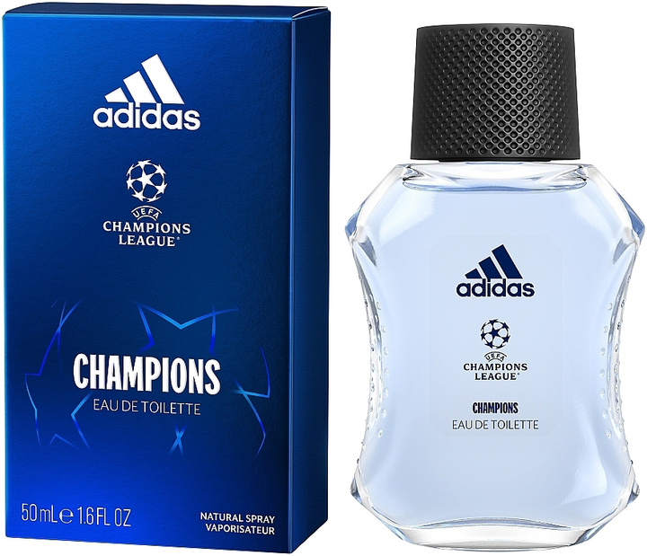Woda toaletowa męska Adidas UEFA Champions League Edition VIII 50 ml (3616303057862) - obraz 1