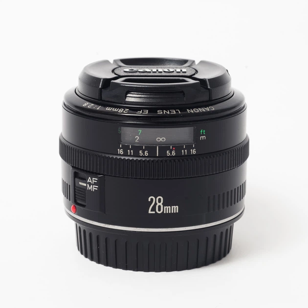Об'єктив Canon Lens EF 28mm f/2.8 (172481) б/в – фото, отзывы
