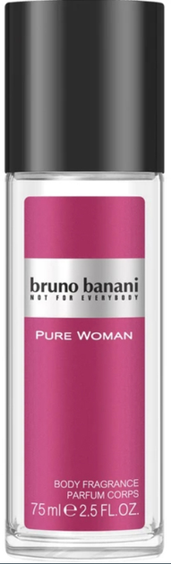 Perfumowany dezodorant Bruno Banani Pure Woman DSP W 75 ml (3614226765406) - obraz 1