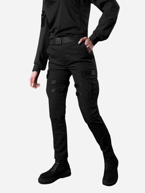 Тактичні штани BEZET Aggressive 1606 4XL Чорні (ROZ6400181496) - зображення 1