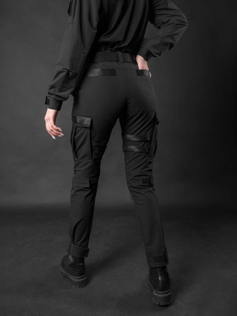 Тактичні штани BEZET Aggressive 1606 4XL Чорні (ROZ6400181496) - зображення 2