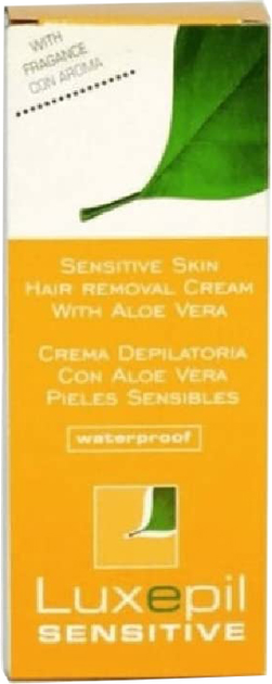 Krem do depilacji Luxepil Sensitive Classic Depilatory Cream + Spatula 150 ml (8437008146027) - obraz 1