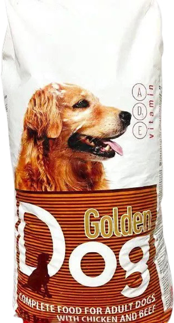 Сухой корм для собак Golden Dog со вкусом курица-говядина 20 кг (1272 ...