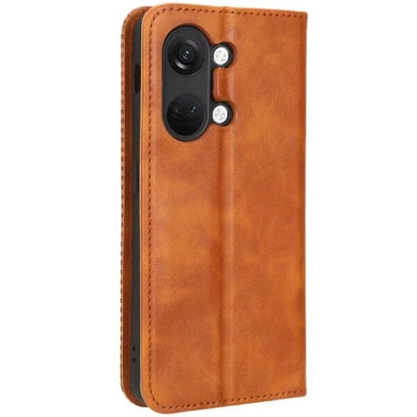 Чехол Deexe Retro Style для OnePlus Nord 3 / Ace 2V - Brown - изображение 6