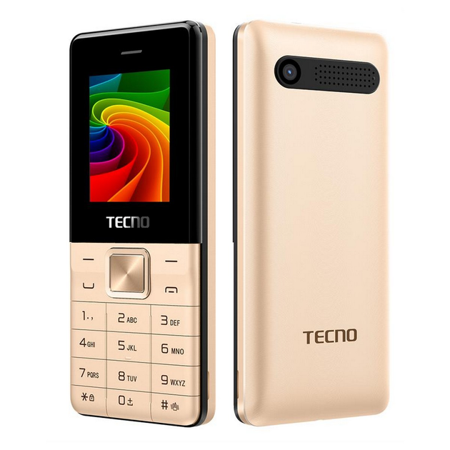 Мобильный телефон Tecno T301 Dual Sim Champagne Gold (4895180743337 ...