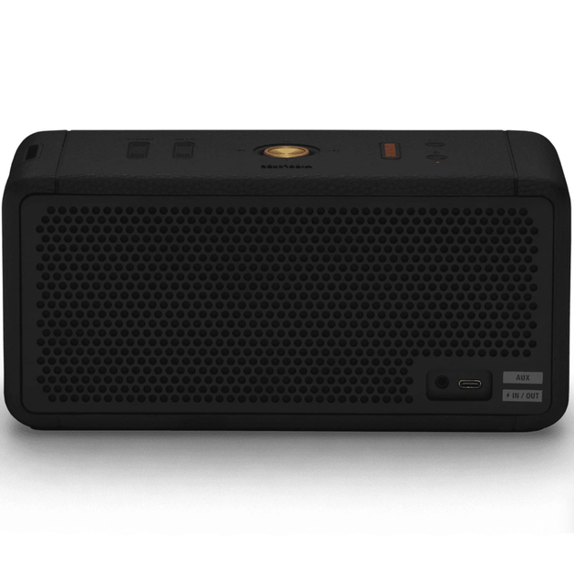 Портативна колонка Marshall Middleton акустична система Portable Stereo Loudspeaker Black and Brass - зображення 4