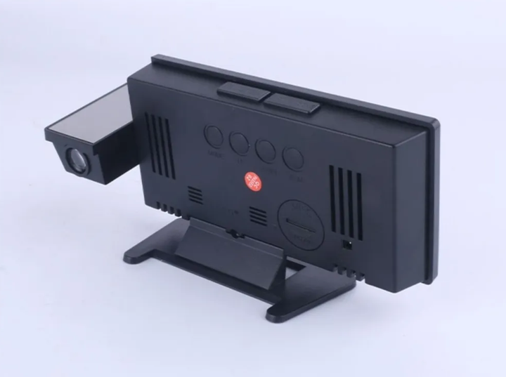 Електронний настільний LED годинник від USB VST-896 з проекцією (+будильник і термометр) із Зеленими цифрами - зображення 8