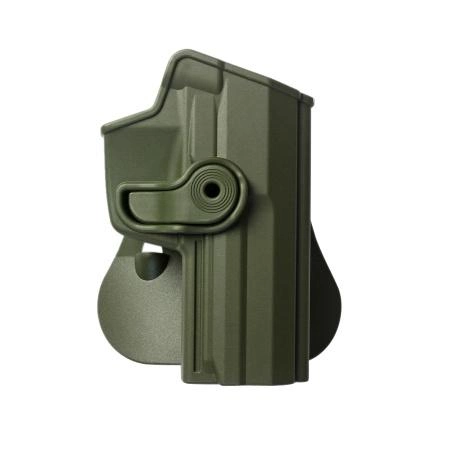 Тактическая полимерная кобура для Heckler & Koch USP 45 Full-Size (HK USP FS .45) IMI-Z1210 Олива (Olive) - изображение 1