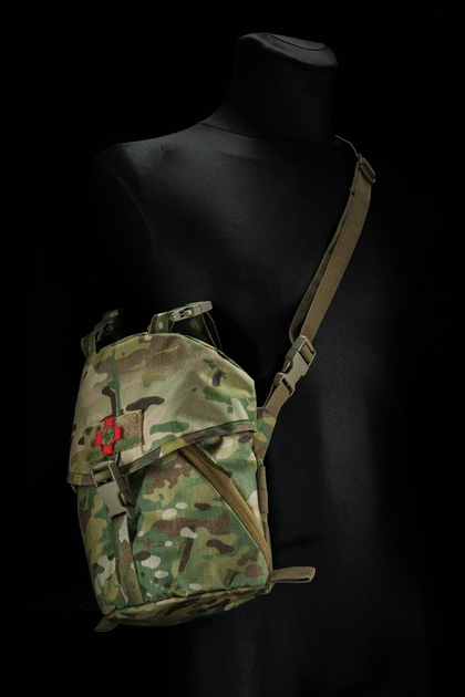 Тактическая медицинская сумка рюкзак на небольшую группу мультикам 9321001 - изображение 1