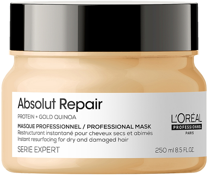 Маска для волосся L´Oréal Professionnel Série Expert Absolut Repair Gold Quinoa + Protein Masque 250 мл (3474636971039) - зображення 1