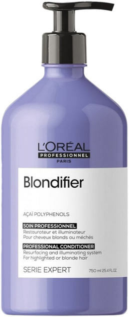 Odżywka L´Oréal Professionnel Série Expert Blondifier Conditioner chroniąca blask włosów 750 ml (3474636975464) - obraz 1