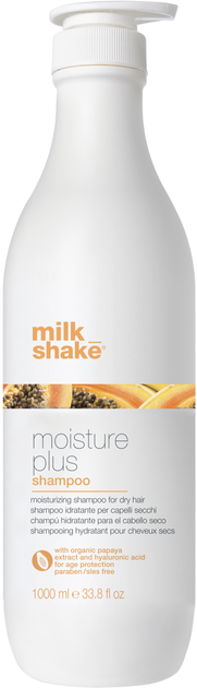 Зволожувальний шампунь Milk_Shake Moisture Plus Shampoo для сухого та зневодненого волосся 1000 мл від Rozetka на платформі USKIDKA Акція на Зволожувальний шампунь Milk_Shake Moisture Plus Shampoo для сухого та зневодненого волосся 1000 мл від Rozetka