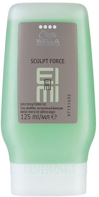 Гель для волосся Wella Eimi Sculpt Force Extra Strong Flubber Gel Level 4 125 мл (8005610532684) - зображення 1