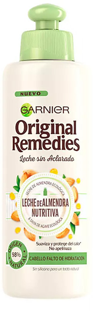 Maska Garnier Original Remedies Cream Without Rinse Almond Milk 200 ml (3600542166362) - obraz 1