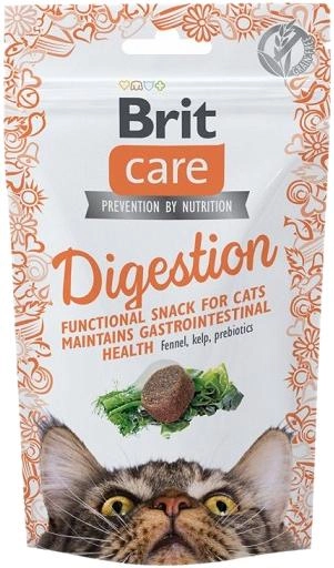 Przysmak dla kotów Brit Care Cat Snack Digestion 50 g (8595602555772) - obraz 1