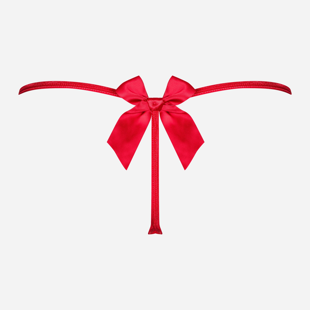 Stringi Obsessive Giftella S/M Czerwone (5901688225653) - obraz 6