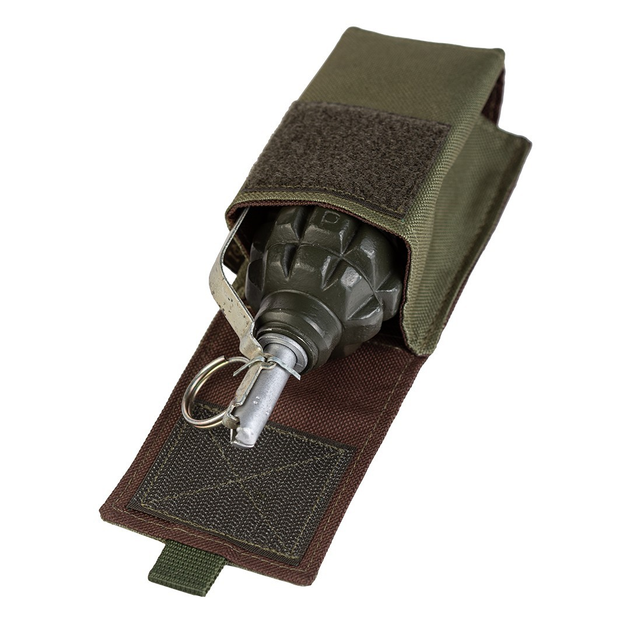 Підсумок Профі Амуніція для гранати система MOLLE на кнопках олива (хакі) - зображення 2