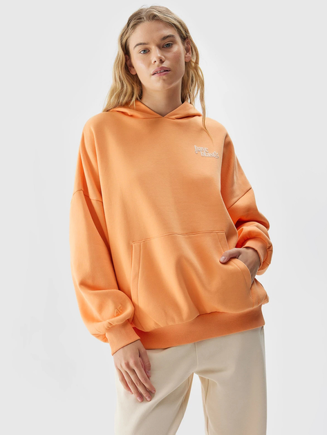 Акція на Худі тепле оверсайз жіноче 4F Sweatshirt F698 4FAW23TSWSF698-70S M від Rozetka