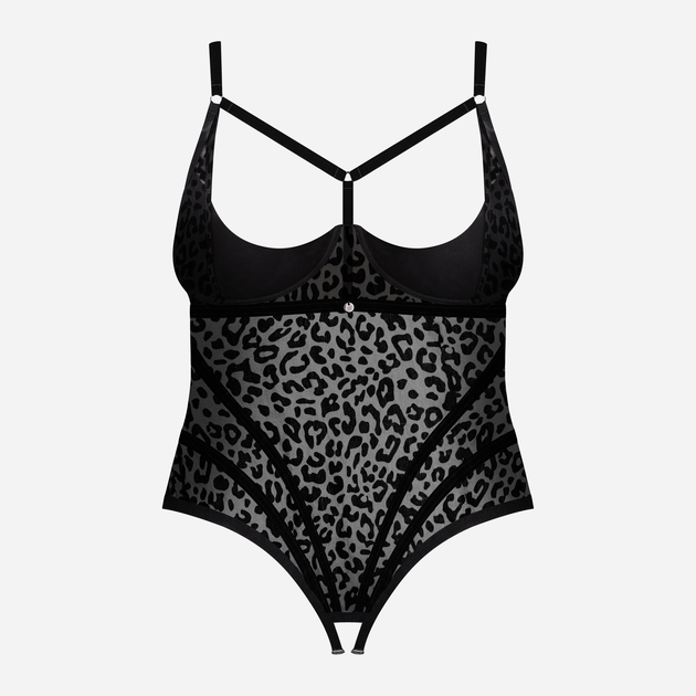 Body Obsessive Jagueria 4XL/5XL Czarny (5901688234945) - obraz 5