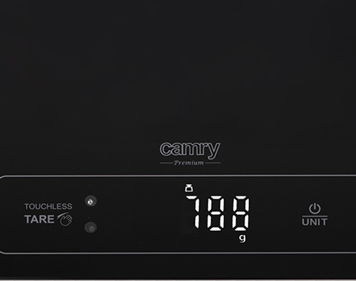 Waga kuchenna Camry CR 3175 Czarna (5903887805698) - obraz 3