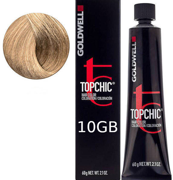 Farba Goldwell Topchic Hair Color 10GB 60 ml (4021609000457) - obraz 1