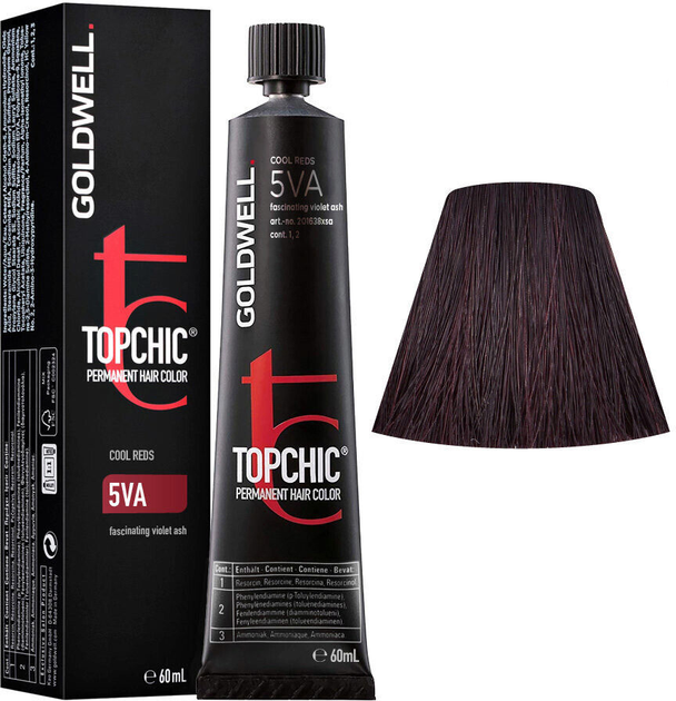 Farba Goldwell Topchic Hair Color 5VA 60 ml (4021609001010) - obraz 1