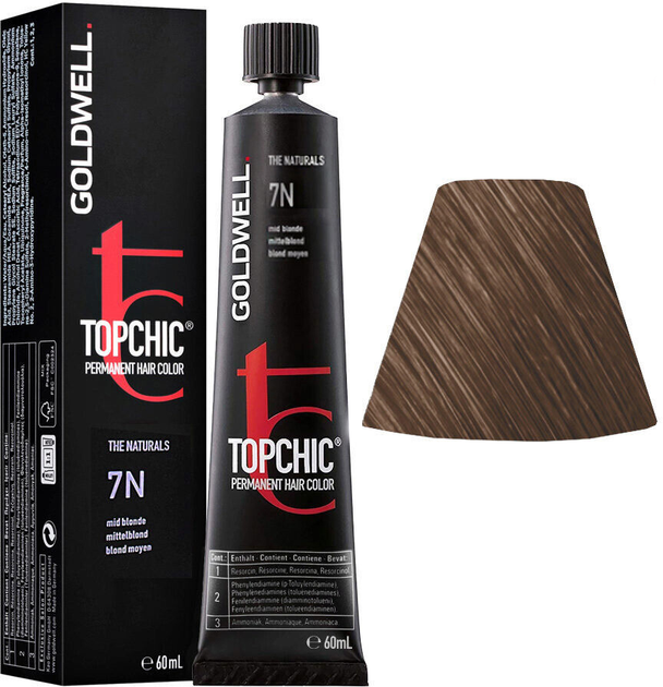 Farba Goldwell Topchic Hair Color 7N 60 ml (4021609000112) - obraz 1