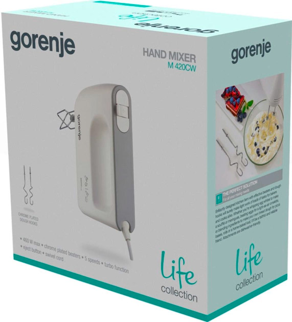 Mikser Gorenje M420 CW (3838782393037) - obraz 6