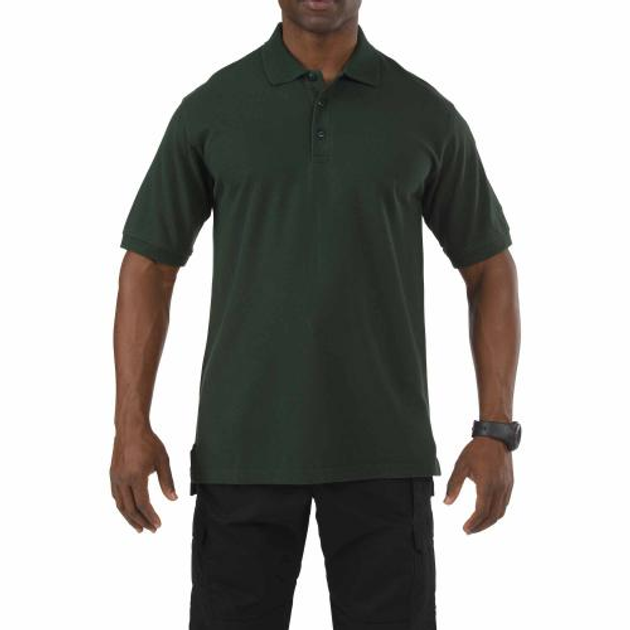 Футболка поло 5.11 Tactical Professional Polo - Short Sleeve 5.11 Tactical LE Green XL (Зелений) - зображення 1