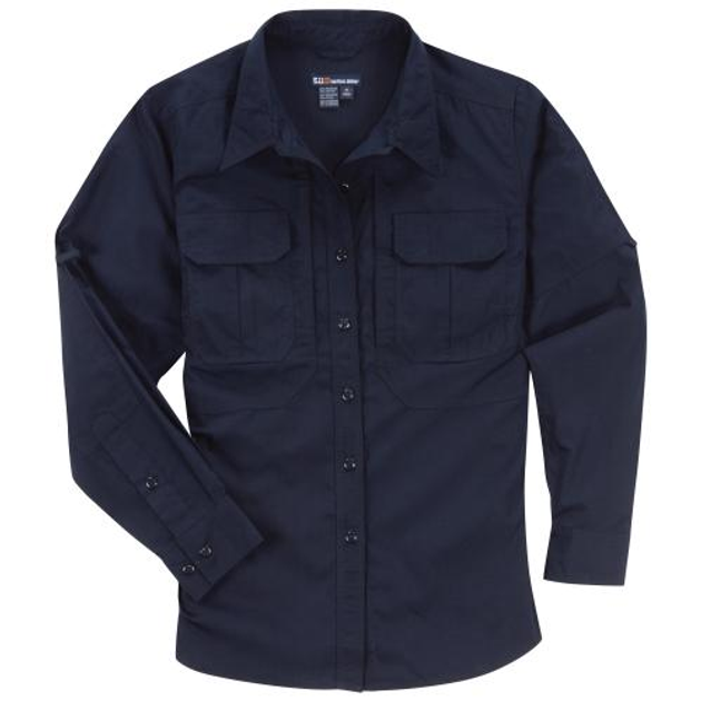 Женская рубашка 5.11 Women's TACLITE Pro Long Sleeve Shirt 5.11 Tactical Dark Navy, XL (Темно-синий) Тактическая - изображение 1