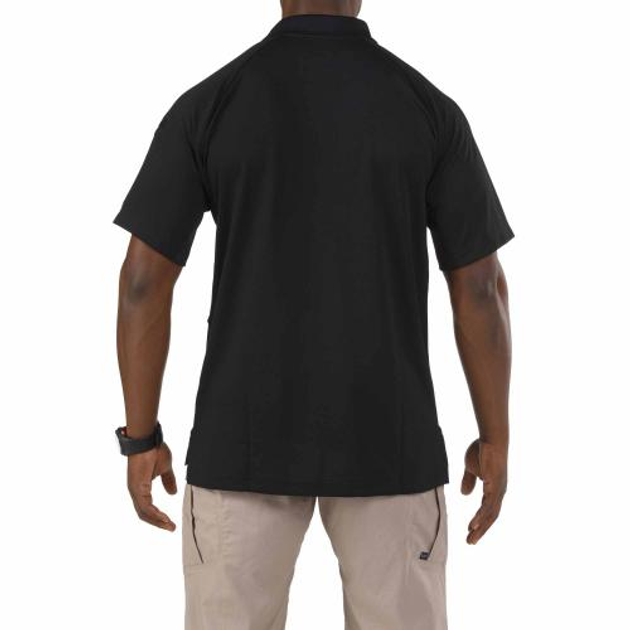 Футболка поло 5.11 Performance Polo - Short Sleeve Synthetic Knit 5.11 Tactical Black M (Черный) Тактическая - изображение 2