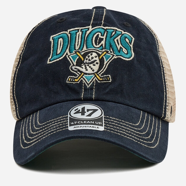 Кепка 47 Brand Anaheim Ducks Tuscaloosa H-Tscla25Lap-Vbc One Size Чорний/Бежевий (195000836732)