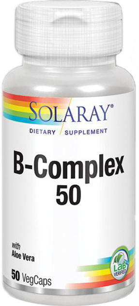Вітаміни Solaray B Complex 50 капсул (76280130171) - зображення 1