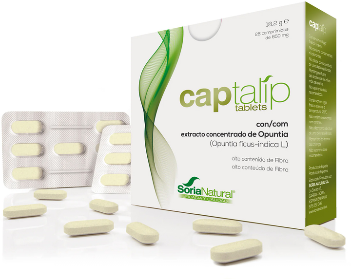 Suplement diety Soria Captalip 650 Mg 28 tabletek (8422947061517) - obraz 1