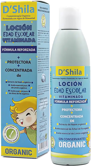 Balsam przeciwpasożytniczy do włosów D'Shila School Vitamin Lotion 250ml (8436002857106) - obraz 1