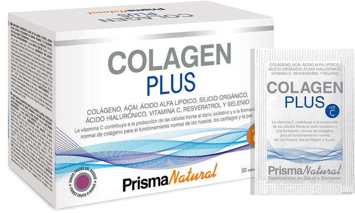 Suplement diety Prisma Natural Kolagen Plus Antiaging 30 tabletek (8436048041972) - obraz 1