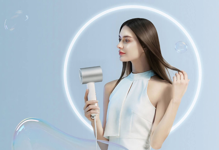 Suszarka do włosów Xiaomi Water Ionic Hair Dryer H500 CMJ03LX (6934177774034) - obraz 8