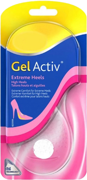 Вставки для взуття Scholl Party Feet Gelactiv Heel Protector 1 пара (8410104888534) - зображення 1