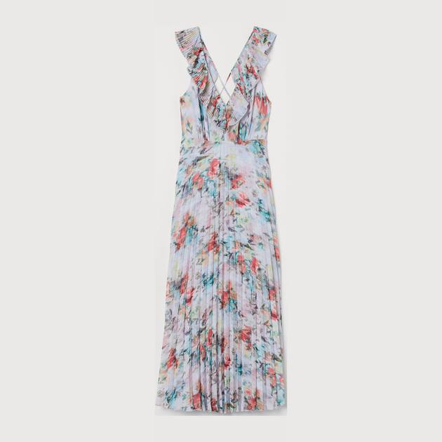 Сукня довга літня жіноча H&M 0854232 32 М'ятна від Rozetka на платформі USKIDKA Акція на Сукня довга літня жіноча H&M 0854232 32 М'ятна від Rozetka