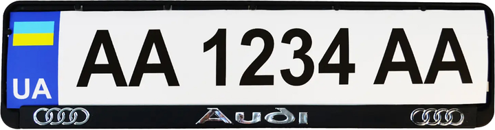 Рамка номерного знака пластик об'ємними літерами Inauto AUDI 52х13.5х2 см 2 шт (24-001) від Rozetka на платформі USKIDKA Акція на Рамка номерного знака пластик об'ємними літерами Inauto AUDI 52х13.5х2 см 2 шт (24-001) від Rozetka