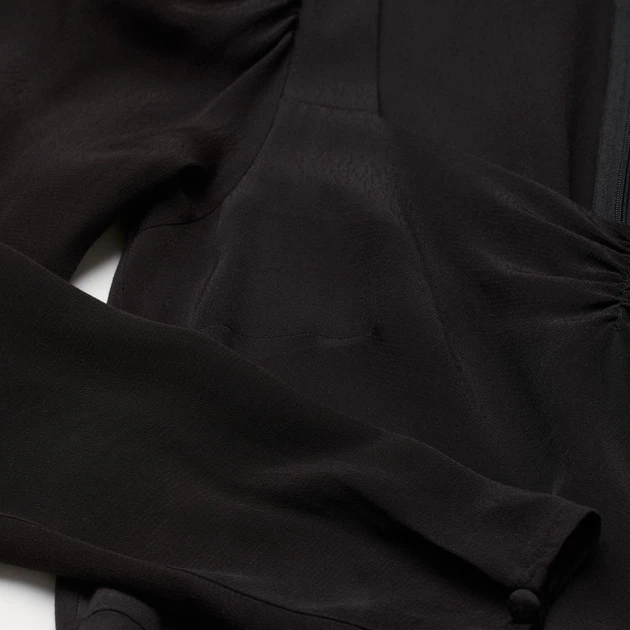 Платье длинное летнее женское H&M 0926285 32 Черное (7000000000901) - изображение 2